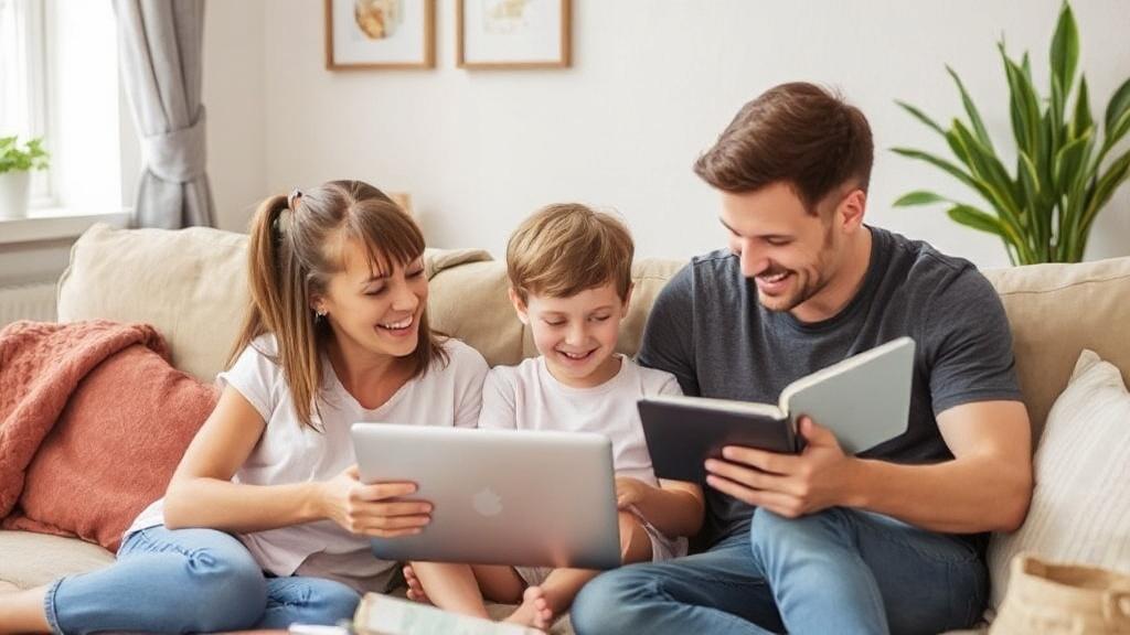 Wie man ein harmonisches Familienleben schafft.. Umgang mit Medien und Technik: Gelassenheit statt Kontrolle