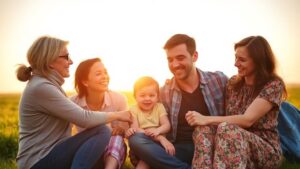 Wie man ein harmonisches Familienleben schafft.