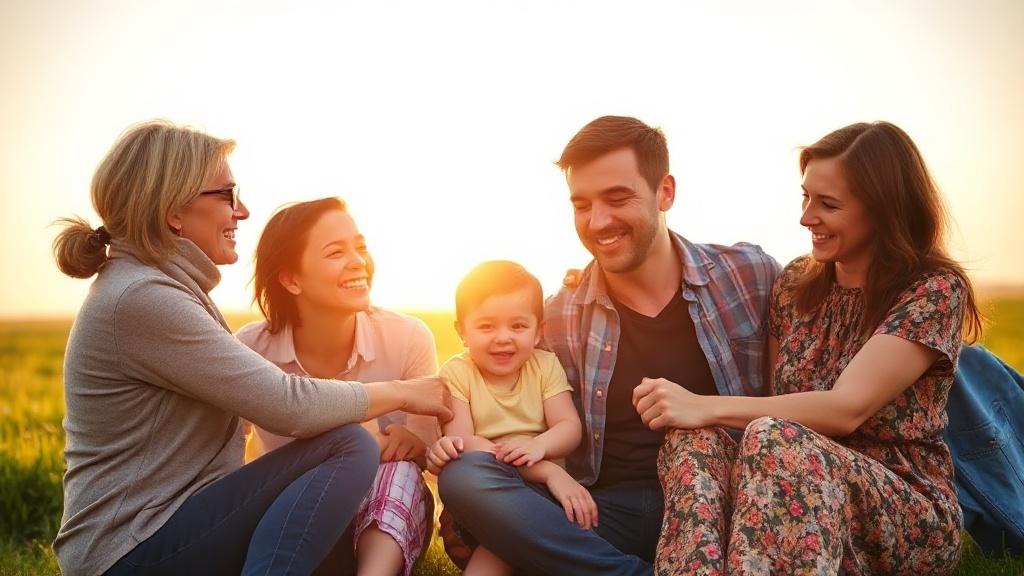 Wie man ein harmonisches Familienleben schafft.